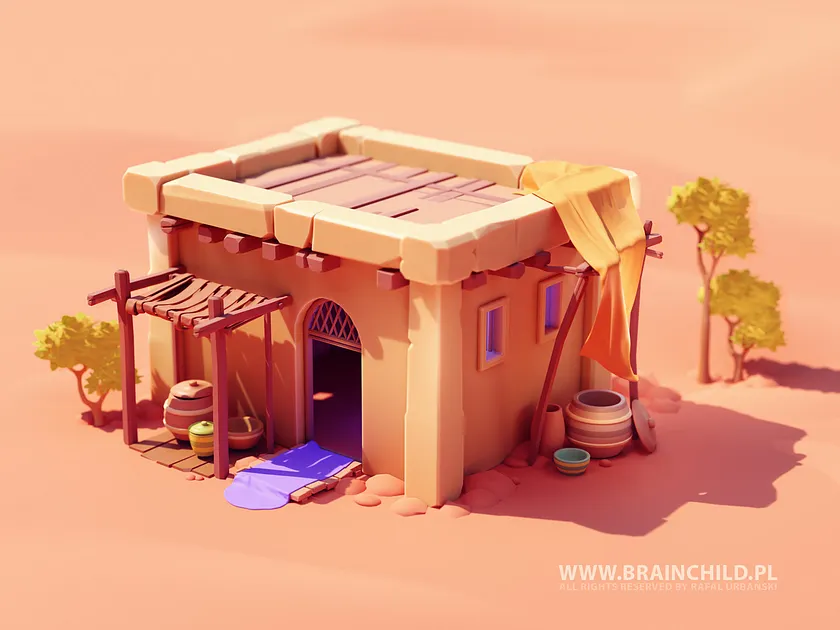 Desert Merchant House - Arabian Style
