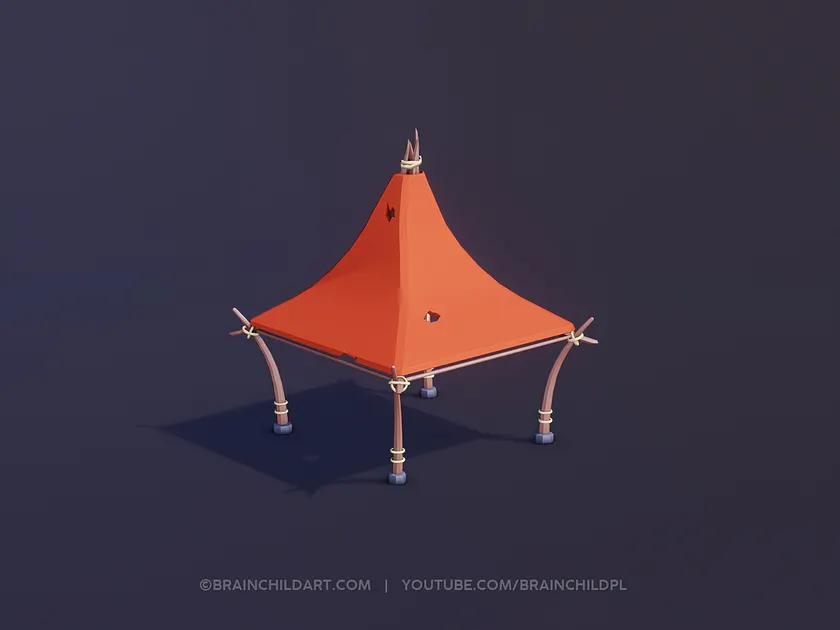 Nomad Tent & Camp Props - Desert Kit