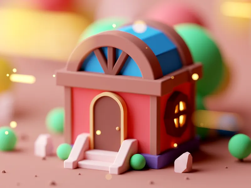 Toy House UI Kit - Playful Components